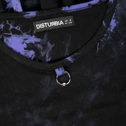 MET1 Clothing Purple Rain Midi Skater Dress