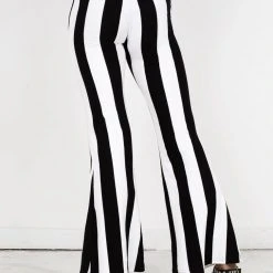 MET1 Clothing Afterlife Stripe Jersey Flares