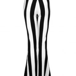 MET1 Clothing Afterlife Stripe Jersey Flares