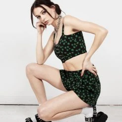 MET1 MARY JANE FLOWY SHORTS