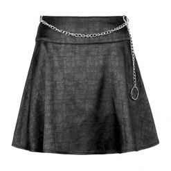 LVT1 TABULARASA MINI SKIRT WITH BELT CHAIN