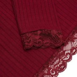 DDS1 Clothing LAETITIA LACE TRIM MINI BODYCON DRESS