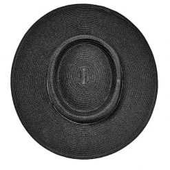 CAF1 RUNE EMBROIDERY BOATER HAT