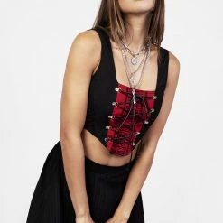 CHI1 Summerisle Lace Up Corset Women