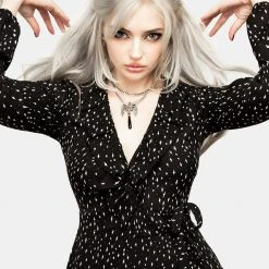 CHI1 CARMEN MIDI DRESS