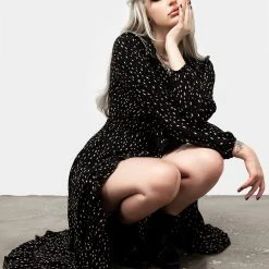 CHI1 CARMEN MIDI DRESS