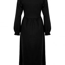 DDS1 DOLLSOME BUTTON DOWN JERSEY MIDI DRESS 19 DDS1 DOLLSOME BUTTON DOWN JERSEY MIDI DRESS