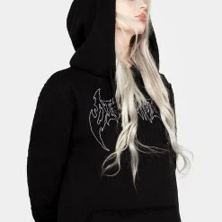 DDS1 VOID DISTRESSED HOODY DRESS Clothing