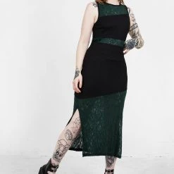 DDS1 FAE MIDI SPLIT SKIRT