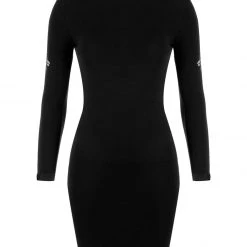 DDS1 SKULTRO MOCK NECK BODYCON DRESS Coming Soon