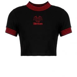 DDS1 Demon Crop T-Shirt Women