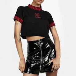 DDS1 Demon Crop T-Shirt Women