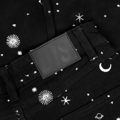 DEN1 CELESTIAL EMBROIDERED JEANS 26 DEN1 CELESTIAL EMBROIDERED JEANS