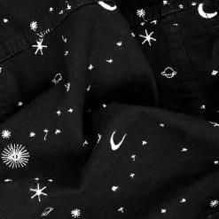 DEN1 CELESTIAL EMBROIDERED DENIM JACKET