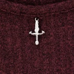 DES1 Clothing MUNDI LONG SLEEVE CROP TOP