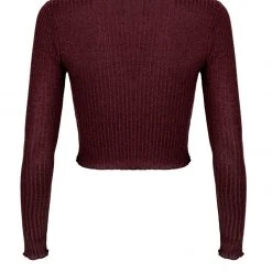 DES1 Clothing MUNDI LONG SLEEVE CROP TOP