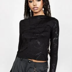 DMT1 FORTUNE FACE MASK TOP Clothing