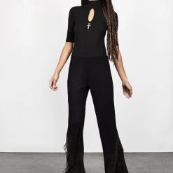 DMT1 Clothing TEMPLE KEYHOLE BODYSUIT