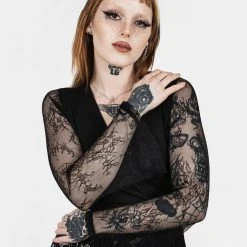 DMT1 WALLFLOWER JERSEY WRAP TOP Women