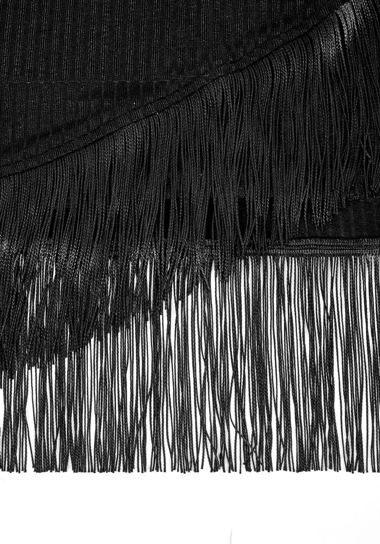 DMT1 LITTLELIES MIDI FRINGED JERSEY SKIRT 7 DMT1 LITTLELIES MIDI FRINGED JERSEY SKIRT