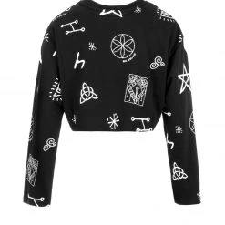 JB1 ABOVE BELOW CROP LONG SLEEVE TEE Women