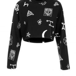 JB1 ABOVE BELOW CROP LONG SLEEVE TEE Women