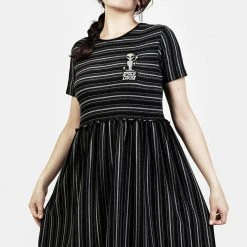 DMT1 Space Cakes Stripe Mini Dress Women