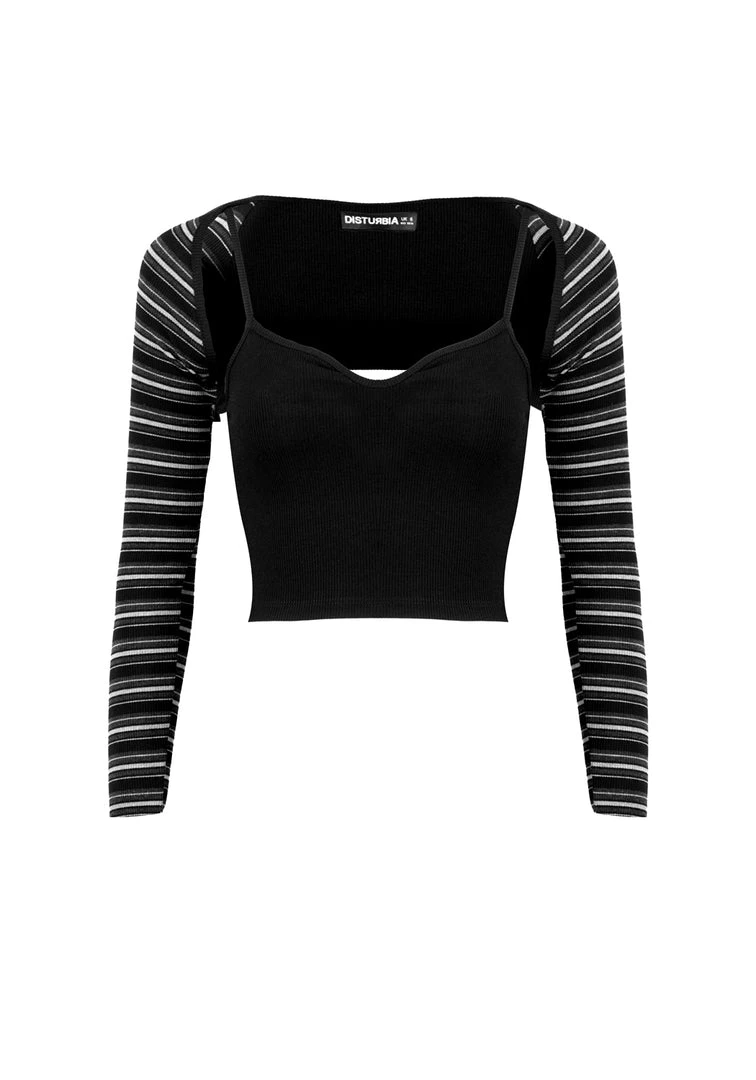 DMT1 Gwen 90s Cami Top And Stripe Cardigan Women 7 DMT1 Gwen 90s Cami Top And Stripe Cardigan Women