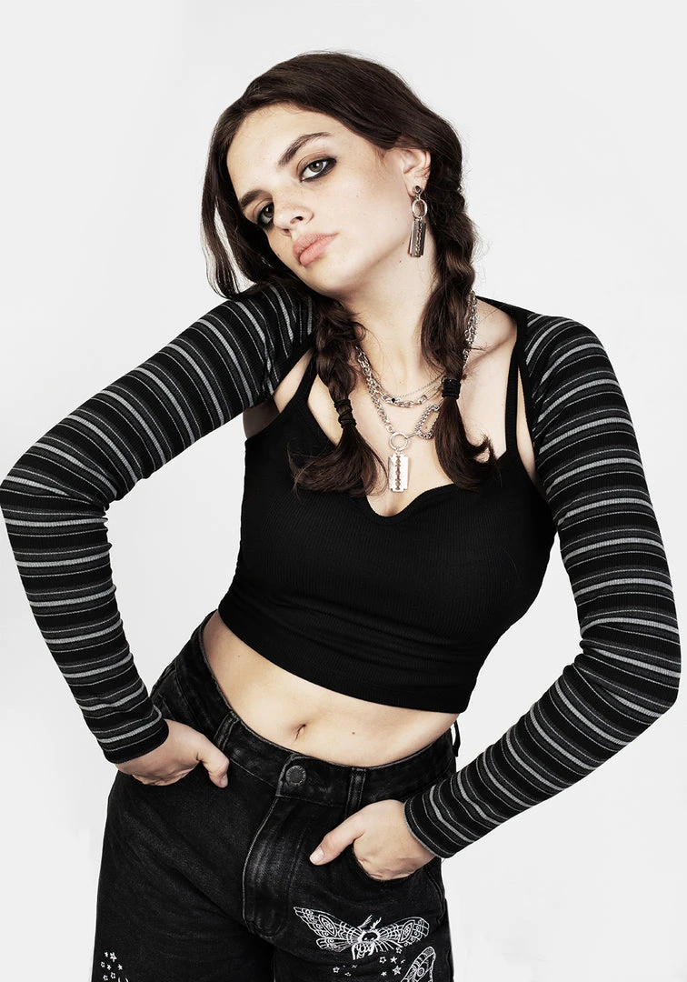 DMT1 Gwen 90s Cami Top And Stripe Cardigan Women 5 DMT1 Gwen 90s Cami Top And Stripe Cardigan Women