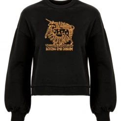 DMT1 Sundream Oversized Balloon Sleeve Sweater