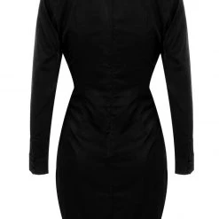 JB1 Clothing BROODING BUTTON DOWN MINI DRESS