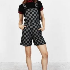 JB1 KERB DENIM SHORT DUNGAREES