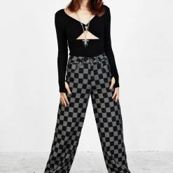 JB1 KERB WIDE LEG DENIM JEANS