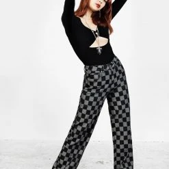 JB1 KERB WIDE LEG DENIM JEANS