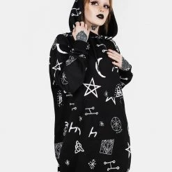 JB1 Women ABOVE BELOW SLOUCHY HOODIE