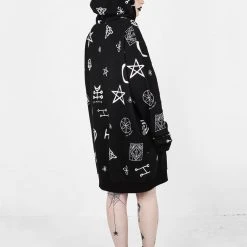 JB1 Women ABOVE BELOW SLOUCHY HOODIE