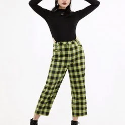 LVT1 LOUVERS TAILORED CROP TROUSER Clothing