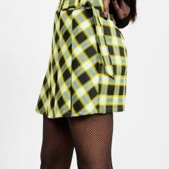 LVT1 Clothing NOCTURA CHECK SKORT