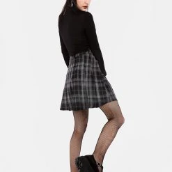 LVT1 SUNNYDALE CHECK MINI SKIRT