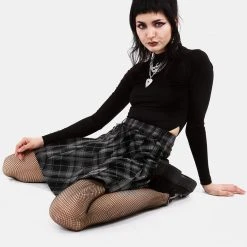 LVT1 SUNNYDALE CHECK MINI SKIRT