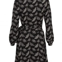 LVT1 MORTMOTH WRAP MINI DRESS Coming Soon