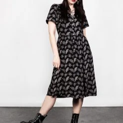 LVT1 MORTMOTH SHORT SLEEVE MIDI DRESS 17 LVT1 MORTMOTH SHORT SLEEVE MIDI DRESS