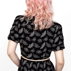 LVT1 MORTMOTH WRAP CROP TOP Coming Soon 12 LVT1 MORTMOTH WRAP CROP TOP Coming Soon