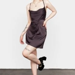 LVT1 BOULEVARD MINI COWL DRESS Women