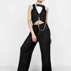 LVT1 NIGHTMARE HARDWEAR TAILORED TROUSERS Women