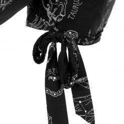 LVT1 Clothing Zodiac Crop Wrap Top 19 LVT1 Clothing Zodiac Crop Wrap Top