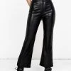 LVT1 BRONTE LEATHER FLARED TROUSERS 2 LVT1 BRONTE LEATHER FLARED TROUSERS