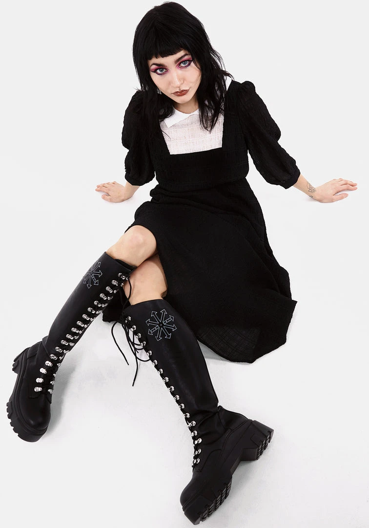 LVT1 BELLATRIX PAGAN MIDI DRESS Clothing 7 LVT1 BELLATRIX PAGAN MIDI DRESS Clothing