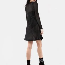 LVT1 AMORE SHEER WRAP DRESS Clothing