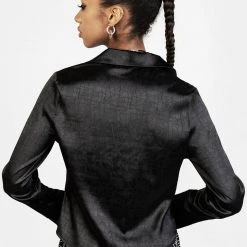 LVT1 CATHEDRA SATIN JACQUARD SHIRT